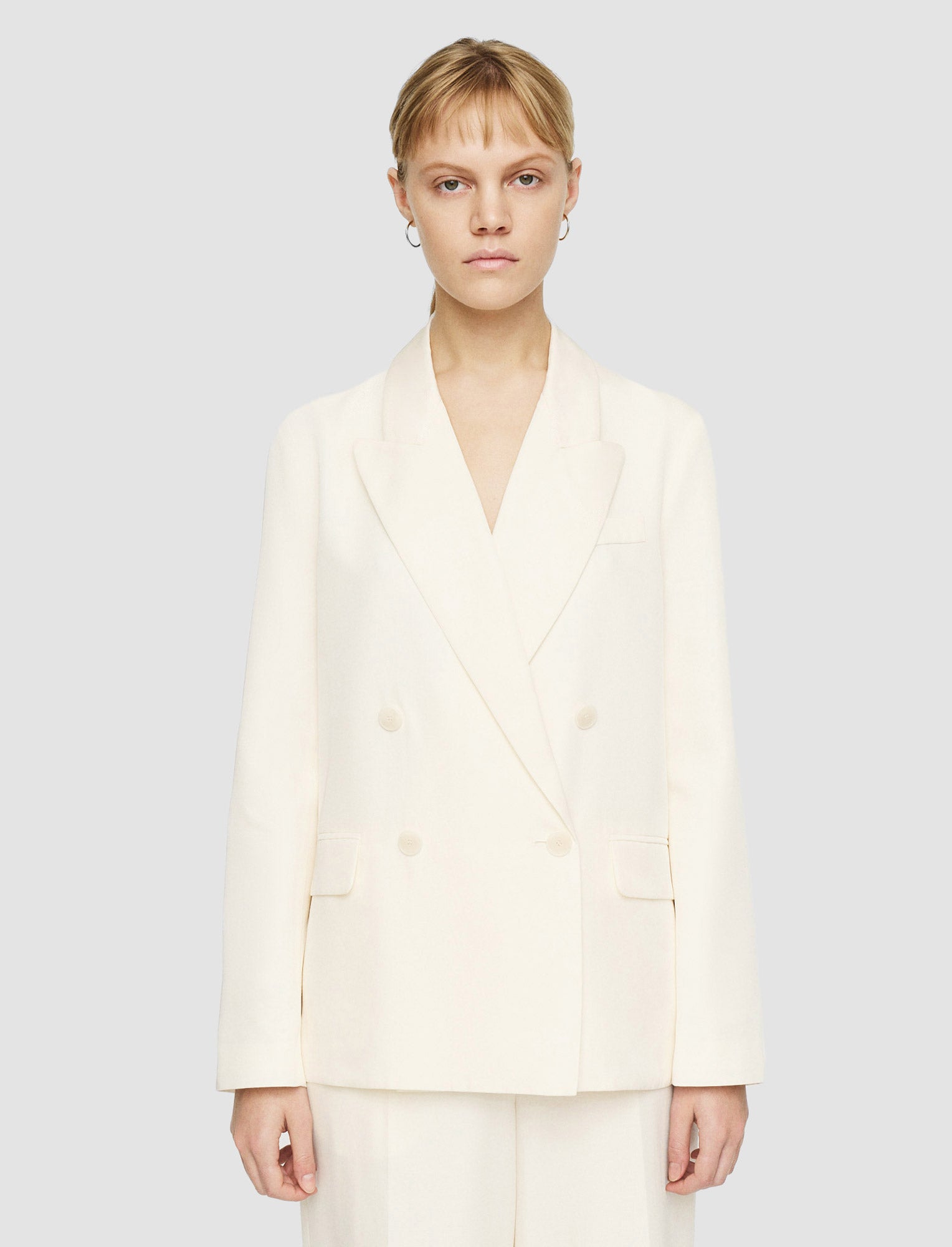 white-soft-cotton-silk-jaden-jacket-JOSEPH