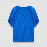 Blue Briela Habotai Silk Blouse - Joseph