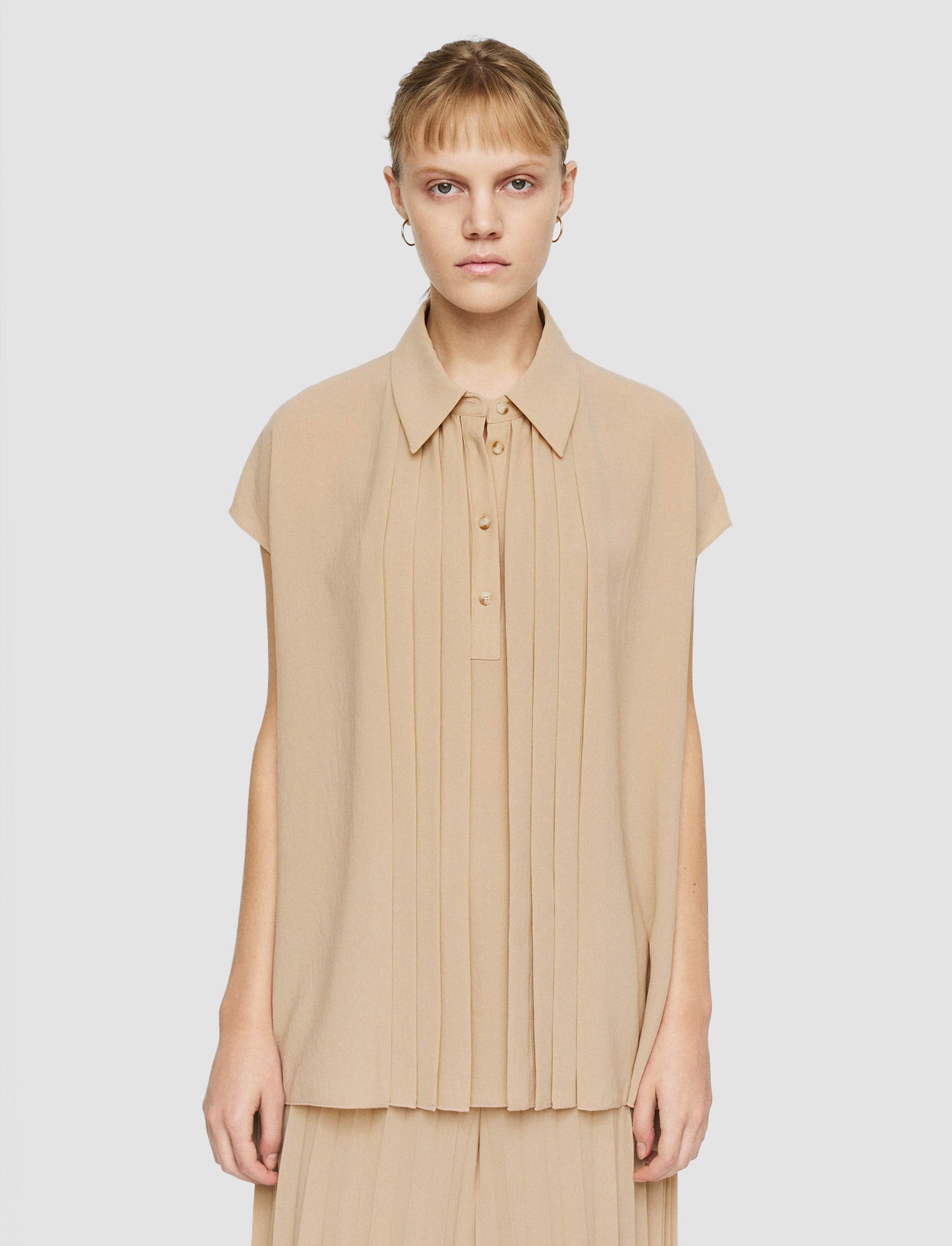 beige-airy-plisse-antin-blouse-JOSEPH