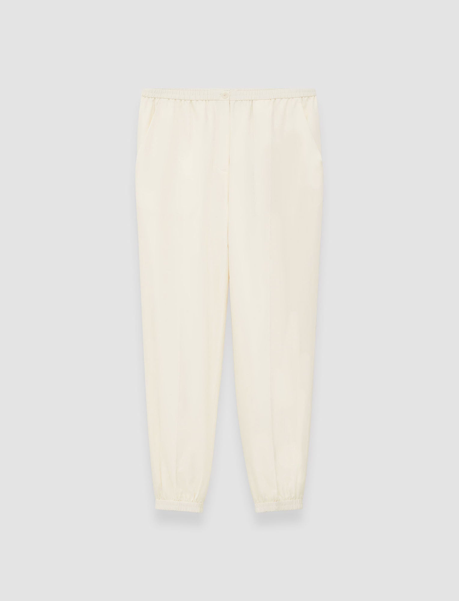 white-taio-soft-cotton-silk-trousers-JOSEPH