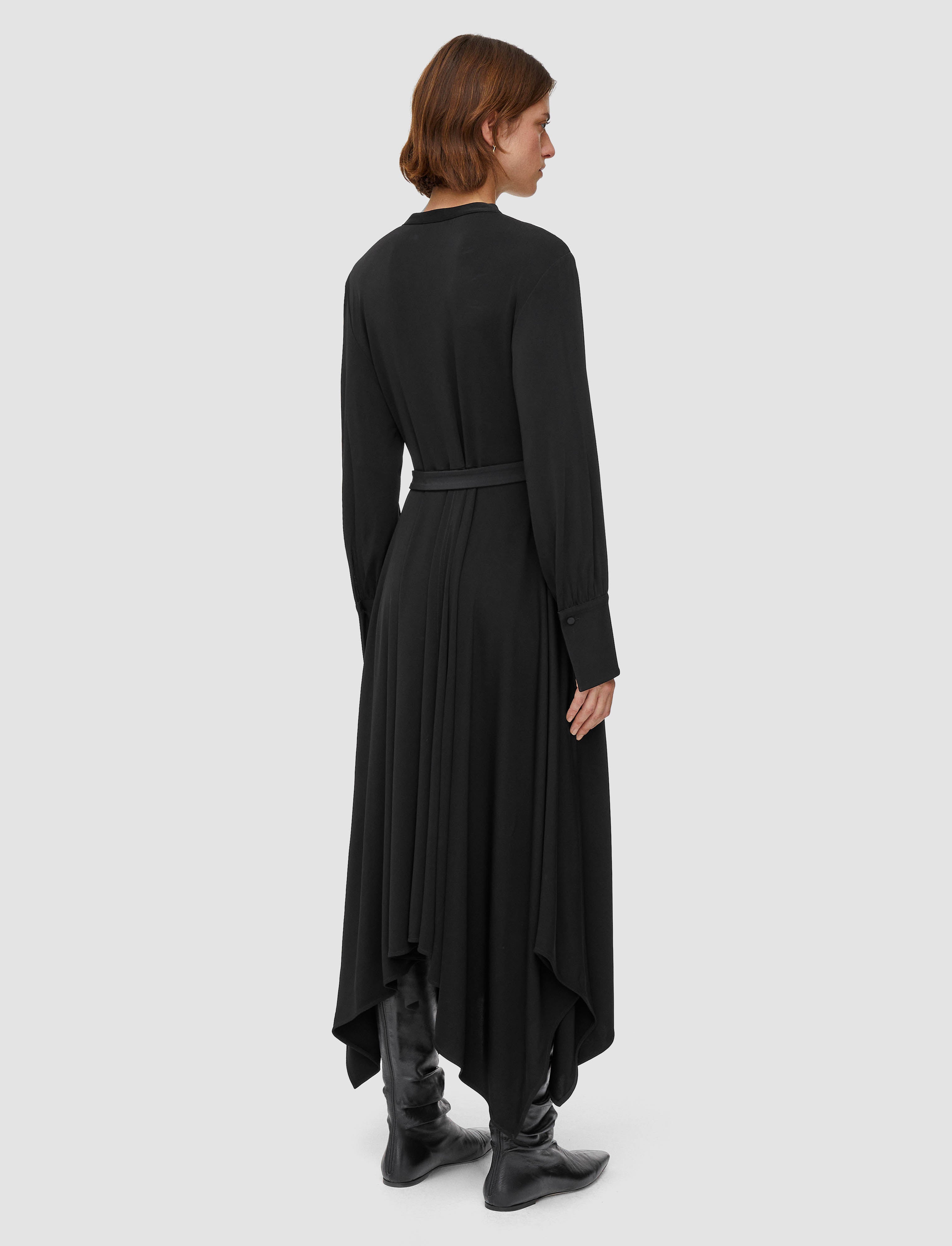 black-viscose-jersey-flandre-dress-JOSEPH