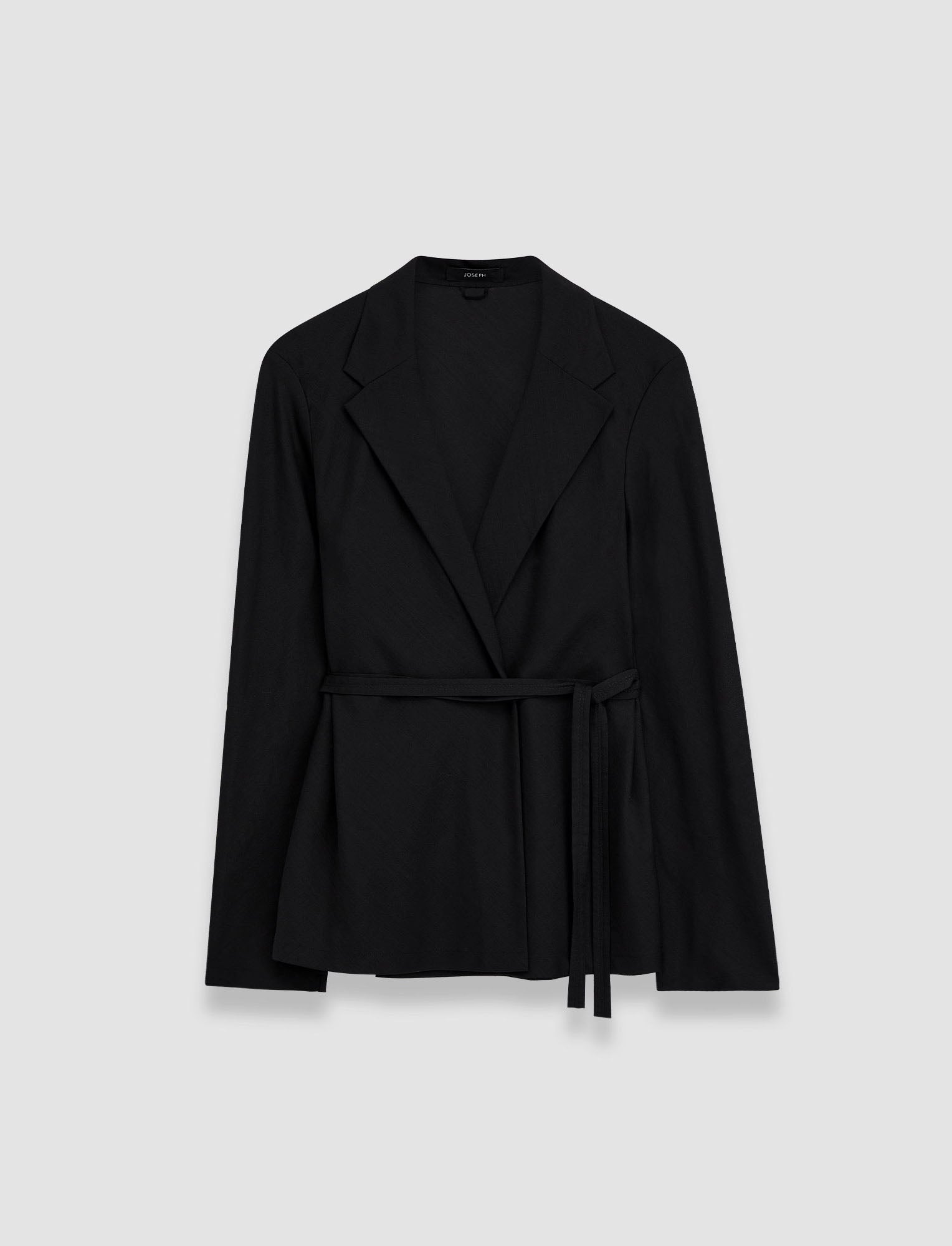 noir-veste-haxo-en-voile-de-laine-JOSEPH