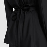 Black Winter Voile Haxo Jacket - Joseph