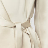 Beige Joubert Silk Satin Jacket - Joseph