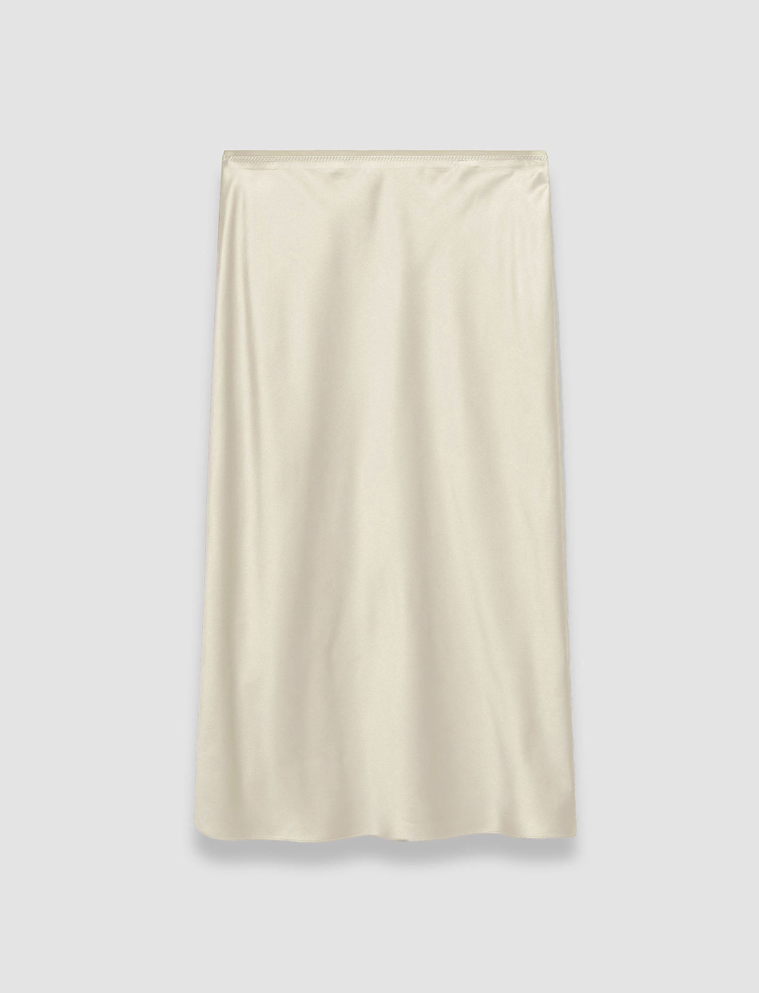 beige-isaak-silk-satin-skirt-JOSEPH