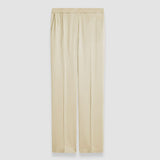 Beige Tova Silk Satin Trousers - Joseph