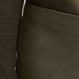 Green Leather Stretch Leggings - Joseph