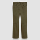 Green Duke Leather Stretch Trousers - Joseph