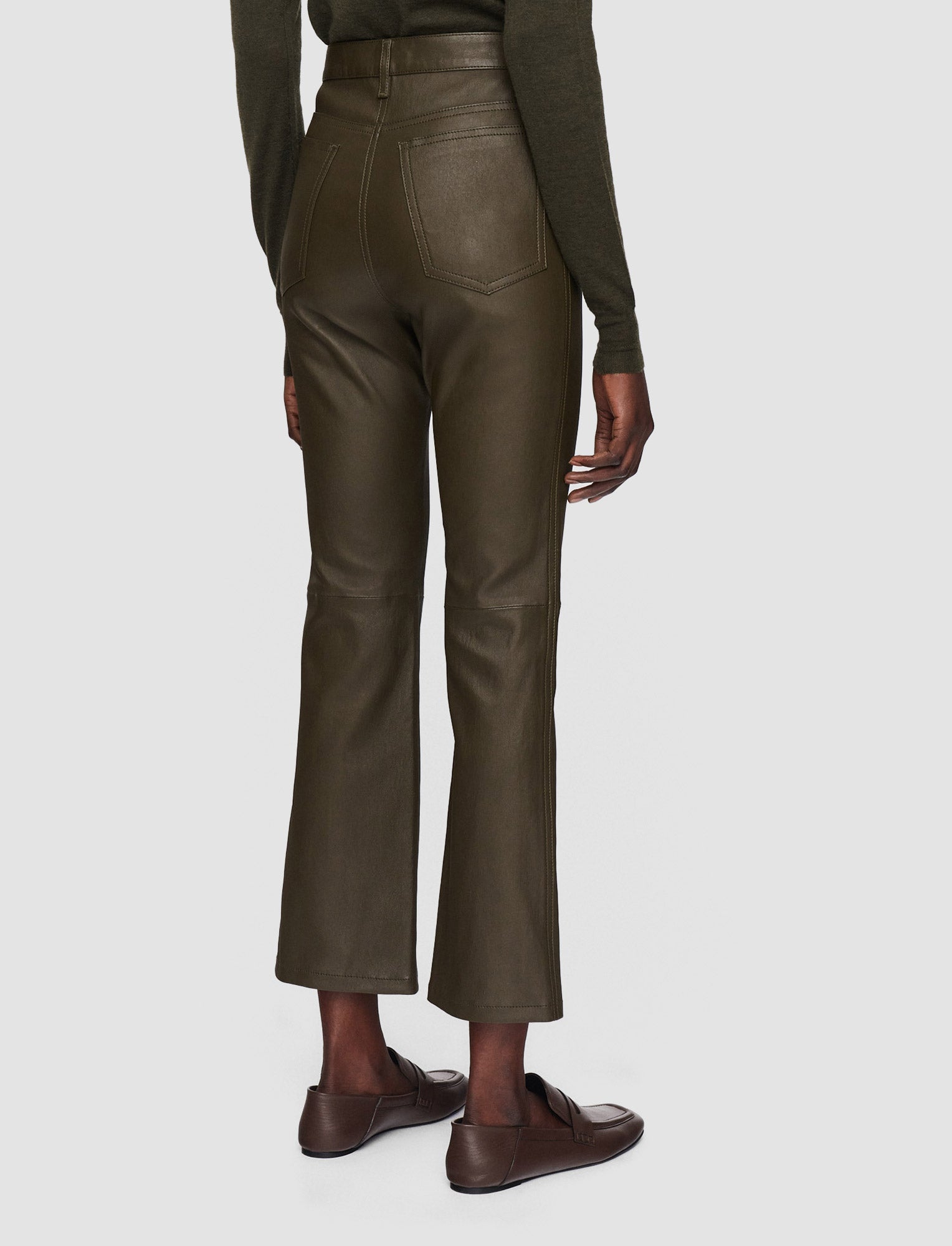 green-duke-leather-stretch-trousers-JOSEPH