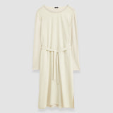 Beige Drapy Cady Didot Dress - Joseph