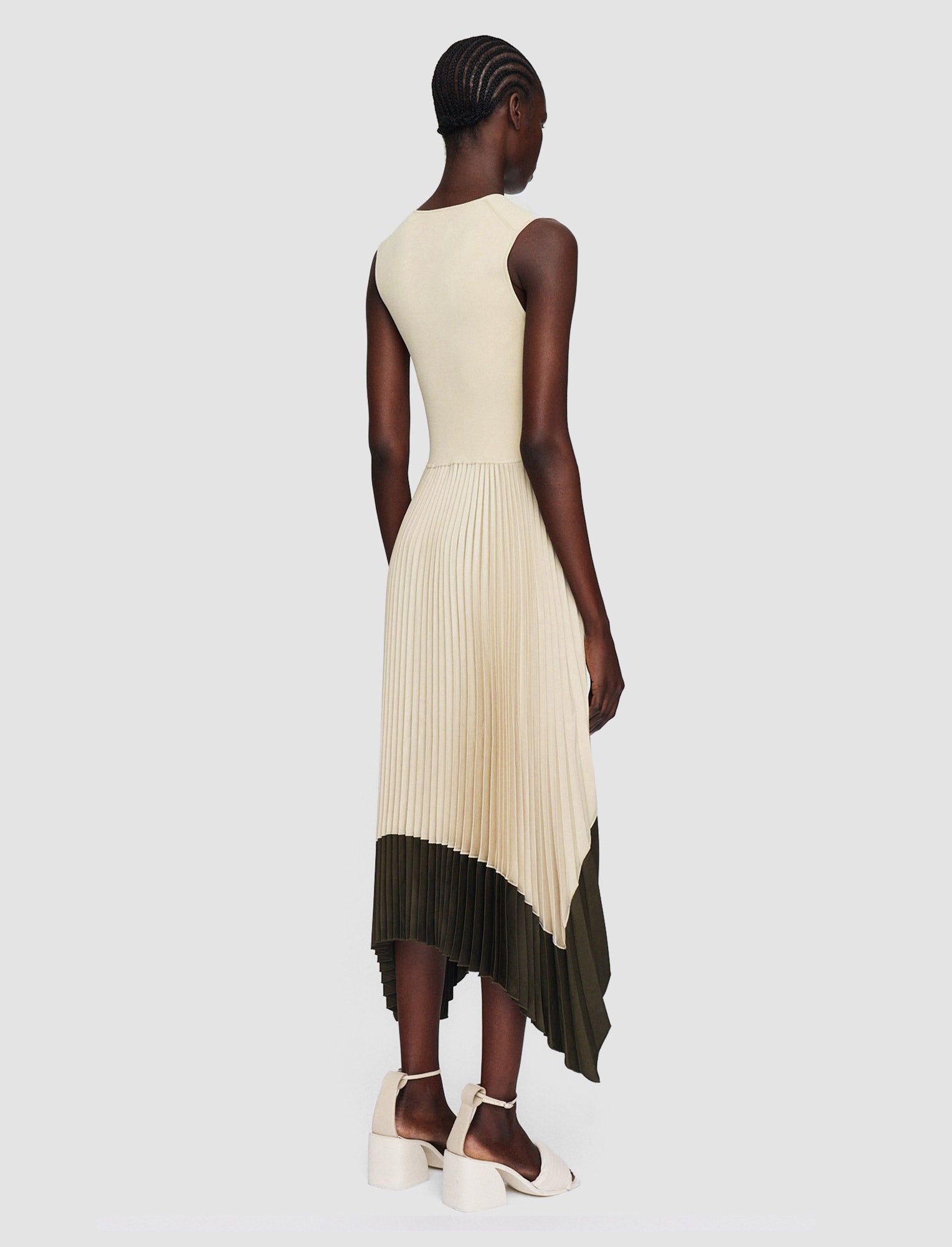 white-knit-weave-plisse-animation-dura-dress-JOSEPH