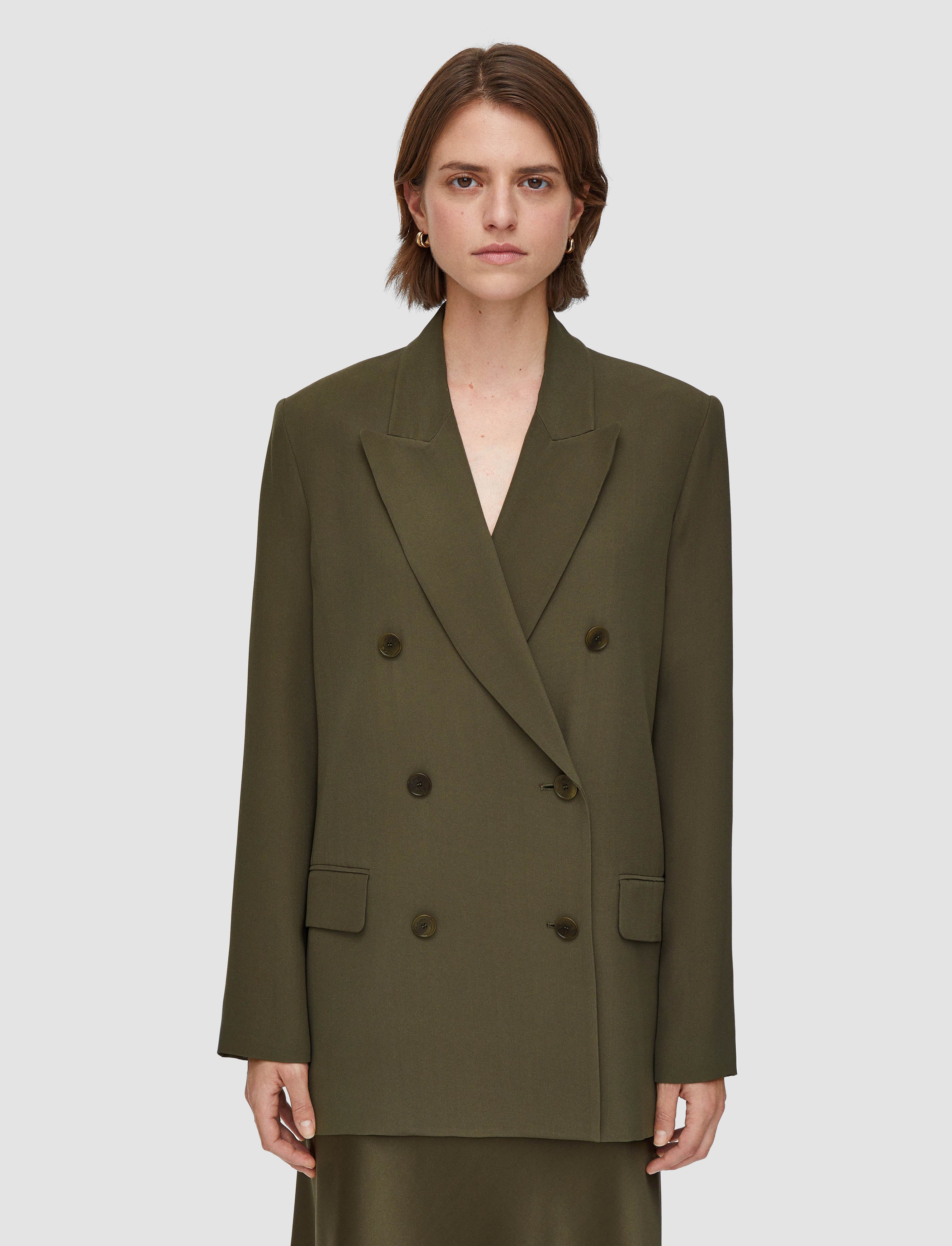 green-silk-crepe-chapone-jacket-JOSEPH