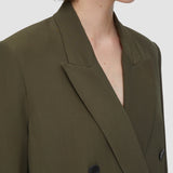 Green Silk Crepe Chapone Jacket - Joseph