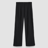 Black Winter Voile Forest Trousers - Joseph