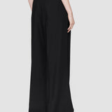 Black Winter Voile Forest Trousers - Joseph