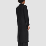 Black Heritage Wool Liberte Coat - Joseph