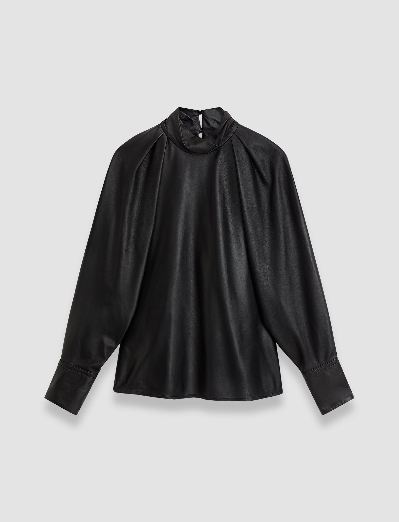 black-nappa-leather-mondor-top-JOSEPH