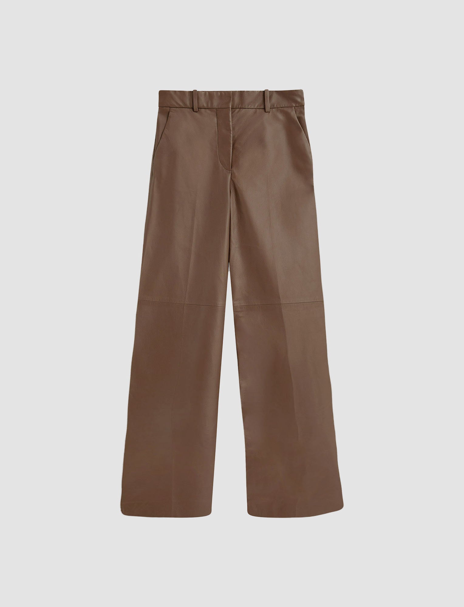 marron-pantalon-alana-en-cuir-nappa-JOSEPH