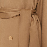 Beige Light Double Face Lepage Scarf Coat - Joseph