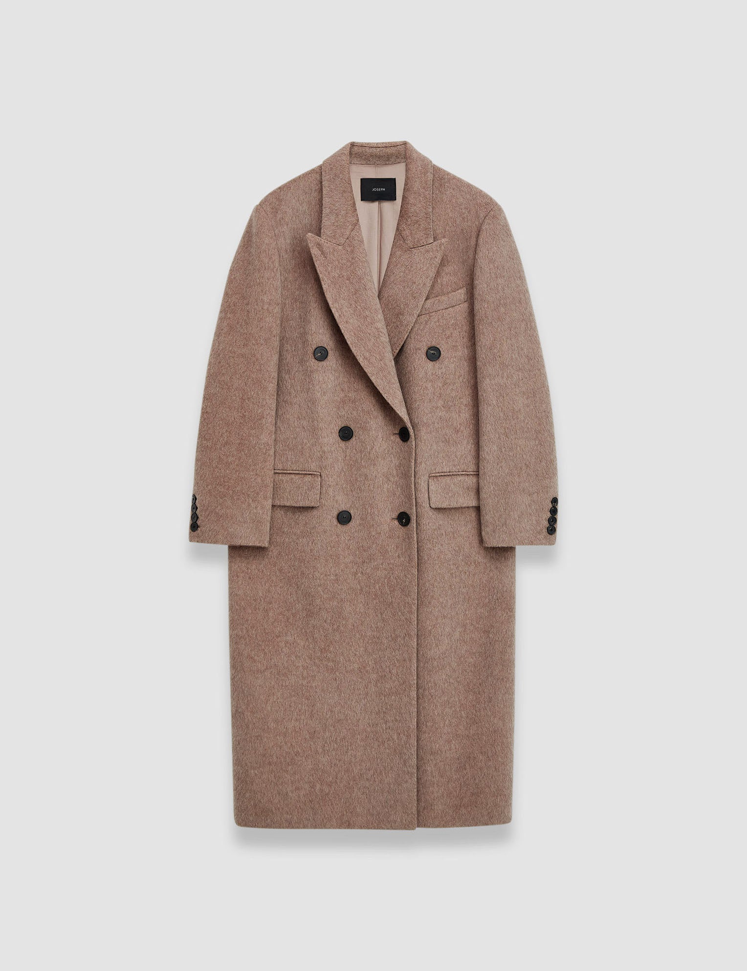 Beige Yak Wool Lilas Coat - Joseph