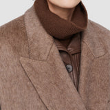 Beige Yak Wool Lilas Coat - Joseph