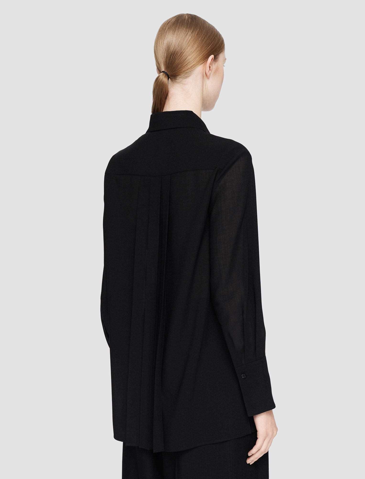 black-winter-voile-lili-blouse-JOSEPH