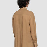 Beige Winter Voile Lili Blouse - Joseph