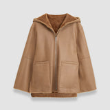 Beige Cosser Reversible Shearling Coat - Joseph