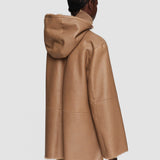 Beige Cosser Reversible Shearling Coat - Joseph