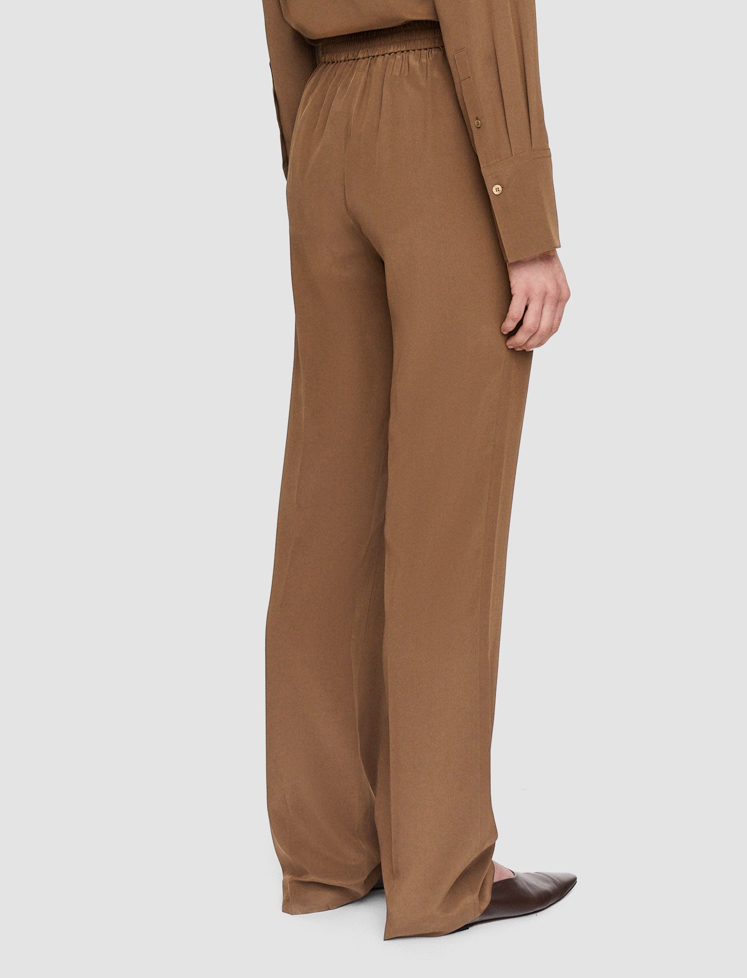 brown-silk-crepe-de-chine-tova-trousers-JOSEPH