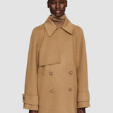 Beige Double Face Cashmere Marne Coat - Joseph