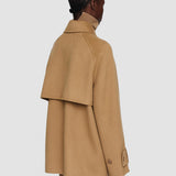 Beige Double Face Cashmere Marne Coat - Joseph