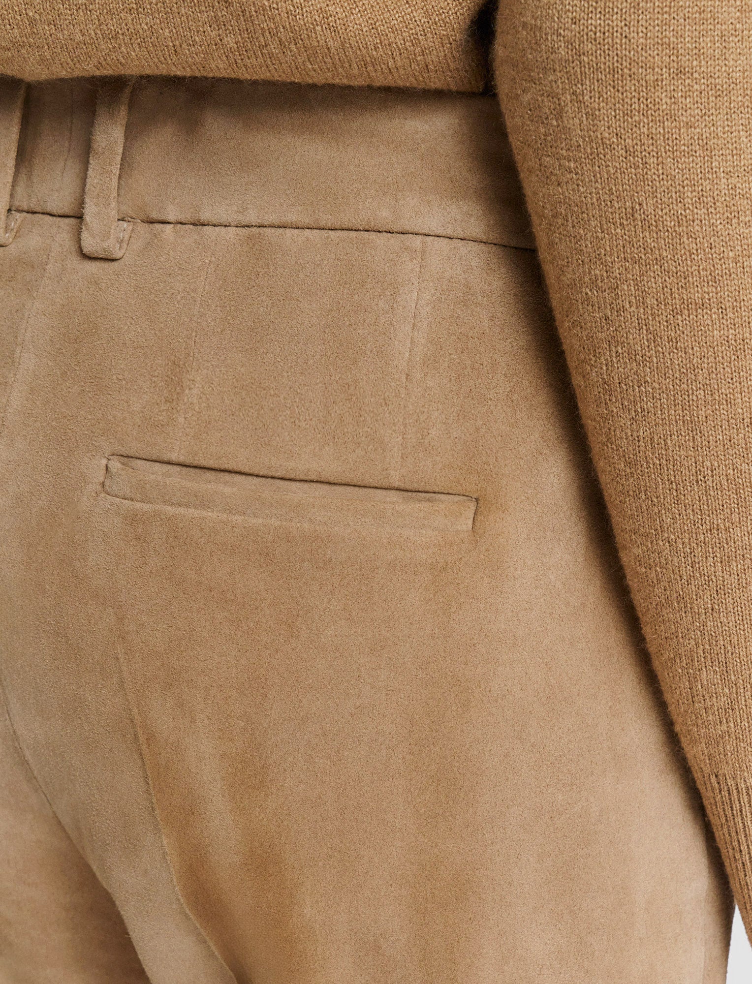 beige-coleman-leather-stretch-trousers-JOSEPH