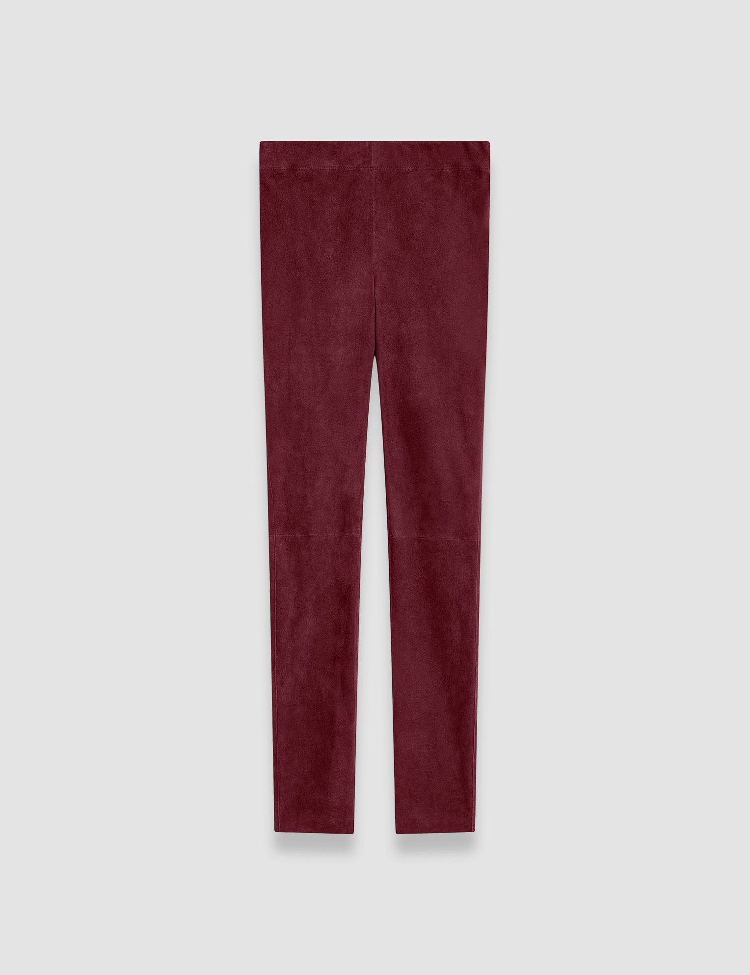 Purple Suede Stretch Leggings - Joseph