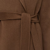 Brown Double Face Cashmere Cenda Long Coat - Joseph