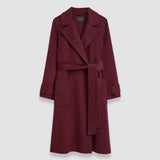 Purple Arline Double Face Cashmere Coat - Joseph