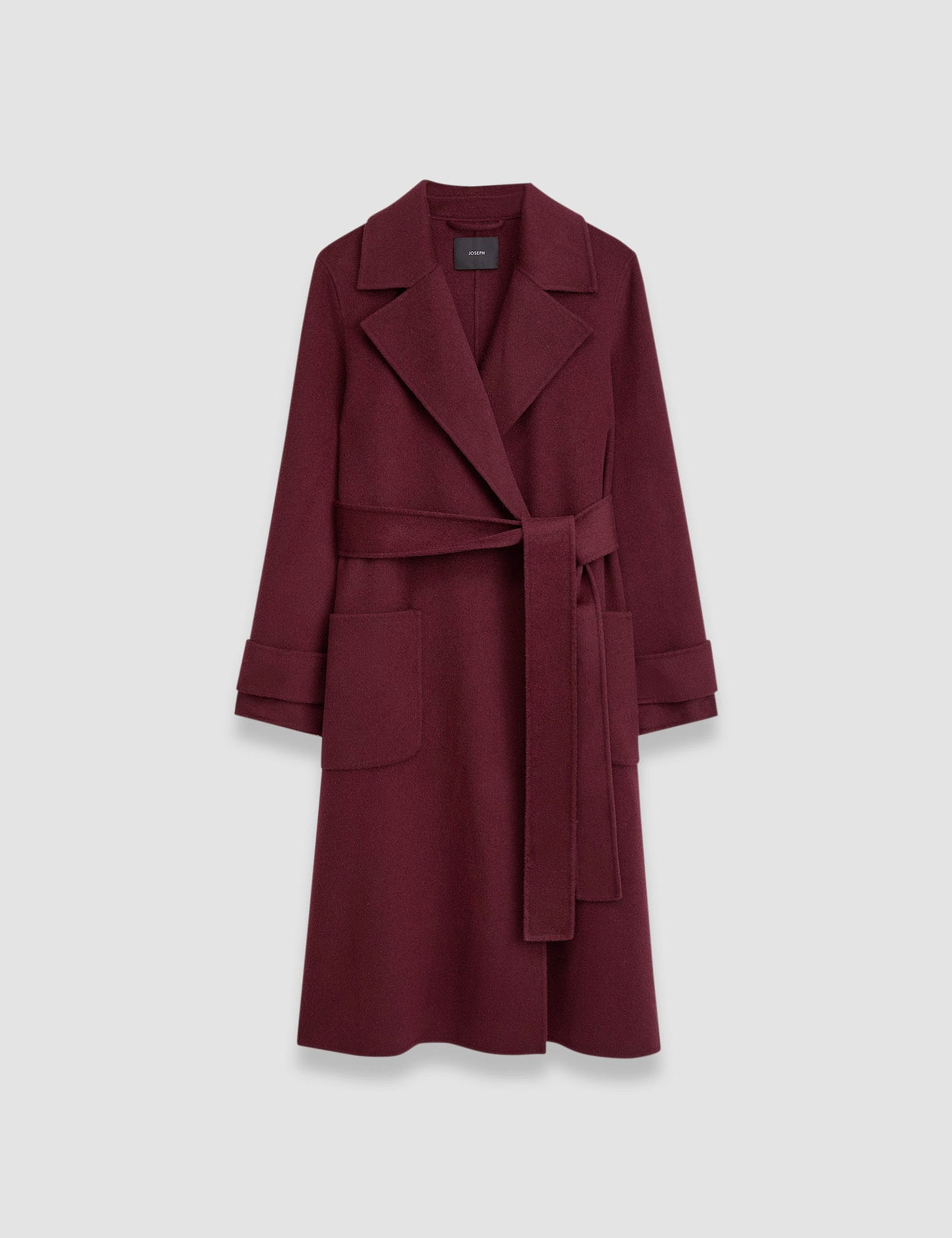 Purple Arline Double Face Cashmere Coat - Joseph