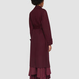 Purple Arline Double Face Cashmere Coat - Joseph