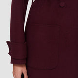 Purple Arline Double Face Cashmere Coat - Joseph