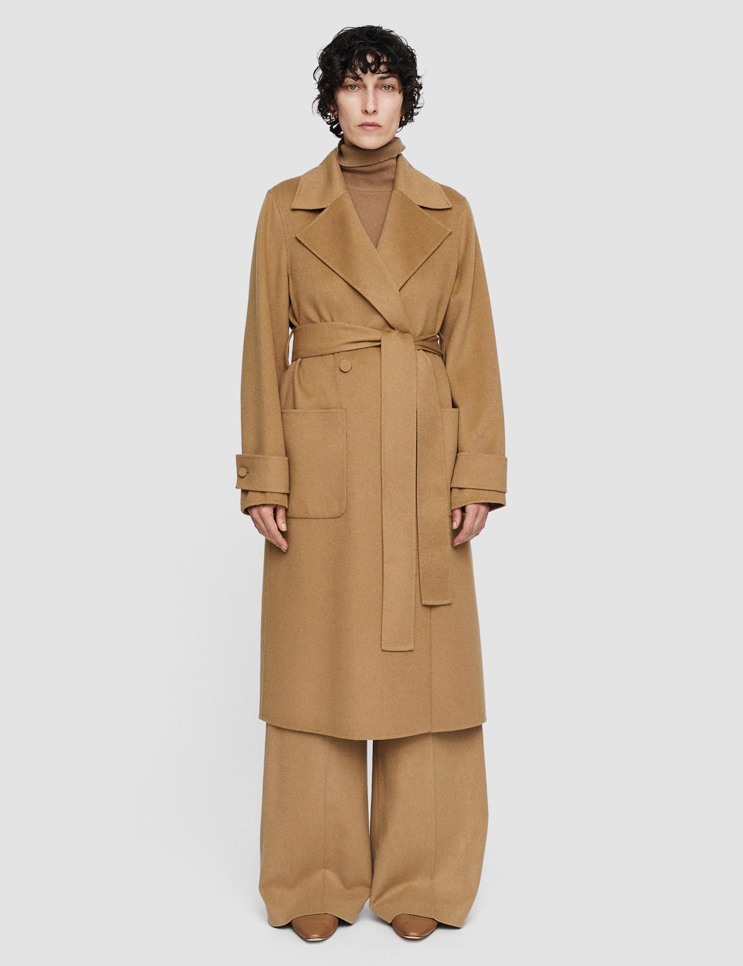 Beige Arline Double Face Cashmere Coat - Joseph