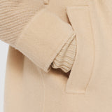 Beige Double Face Yak Blend Thomas Coat - Joseph