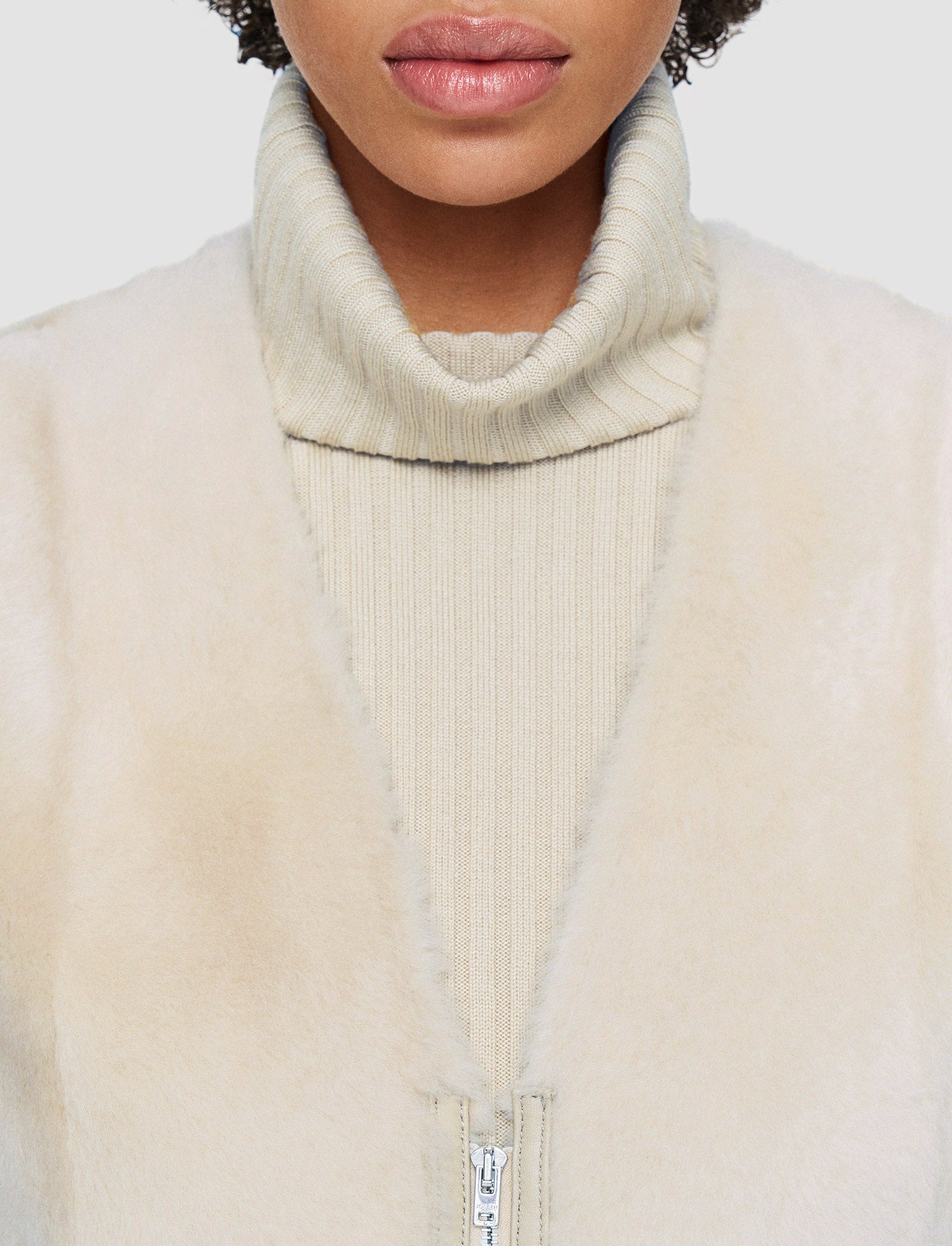 white-light-shearling-cresson-long-gilet-JOSEPH