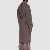 purple Alpaca Blanket Chalon Coat - Joseph