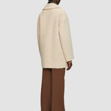 Beige Alpaca Blanket Marin Coat - Joseph