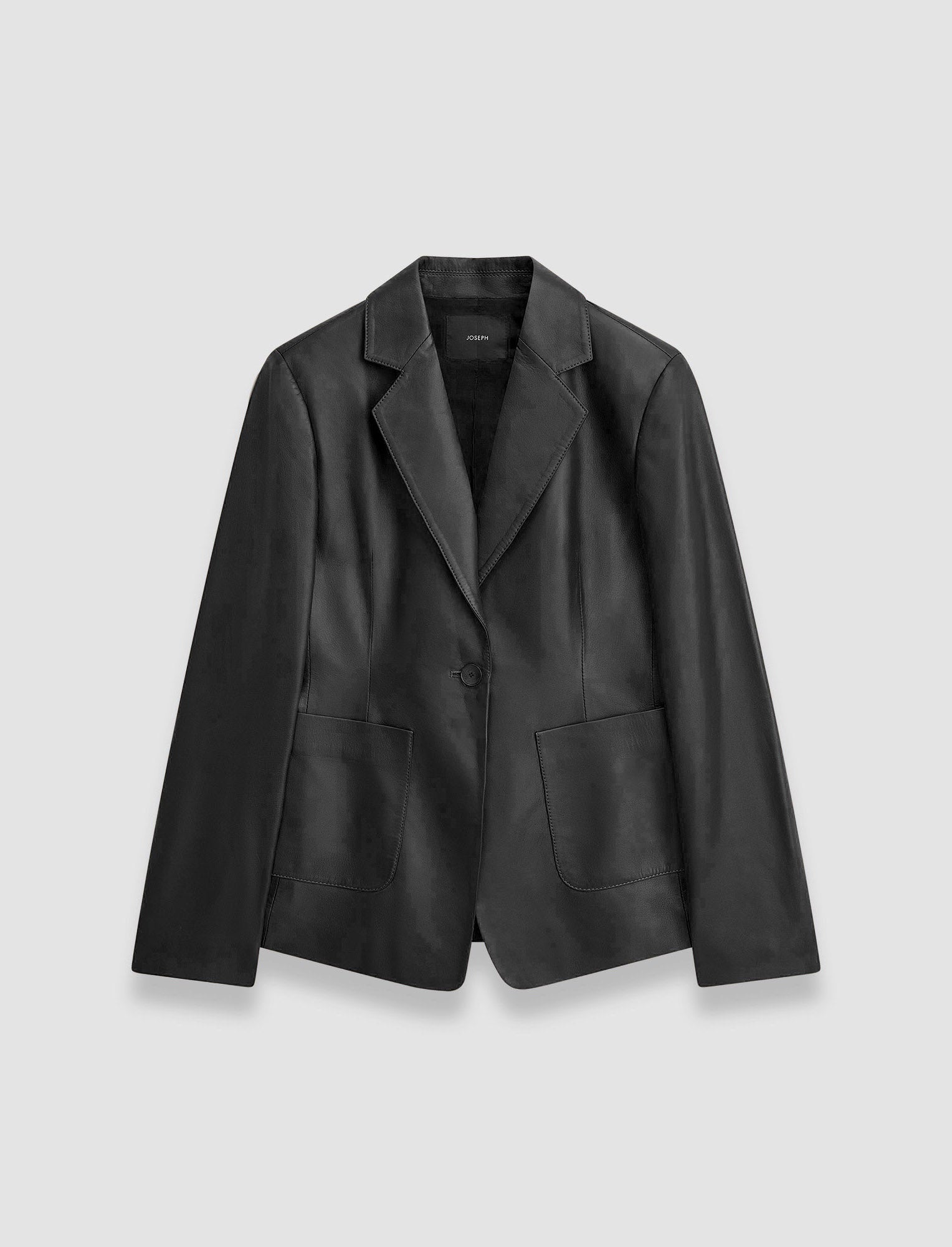 noir-veste-glenview-en-cuir-nappa-JOSEPH