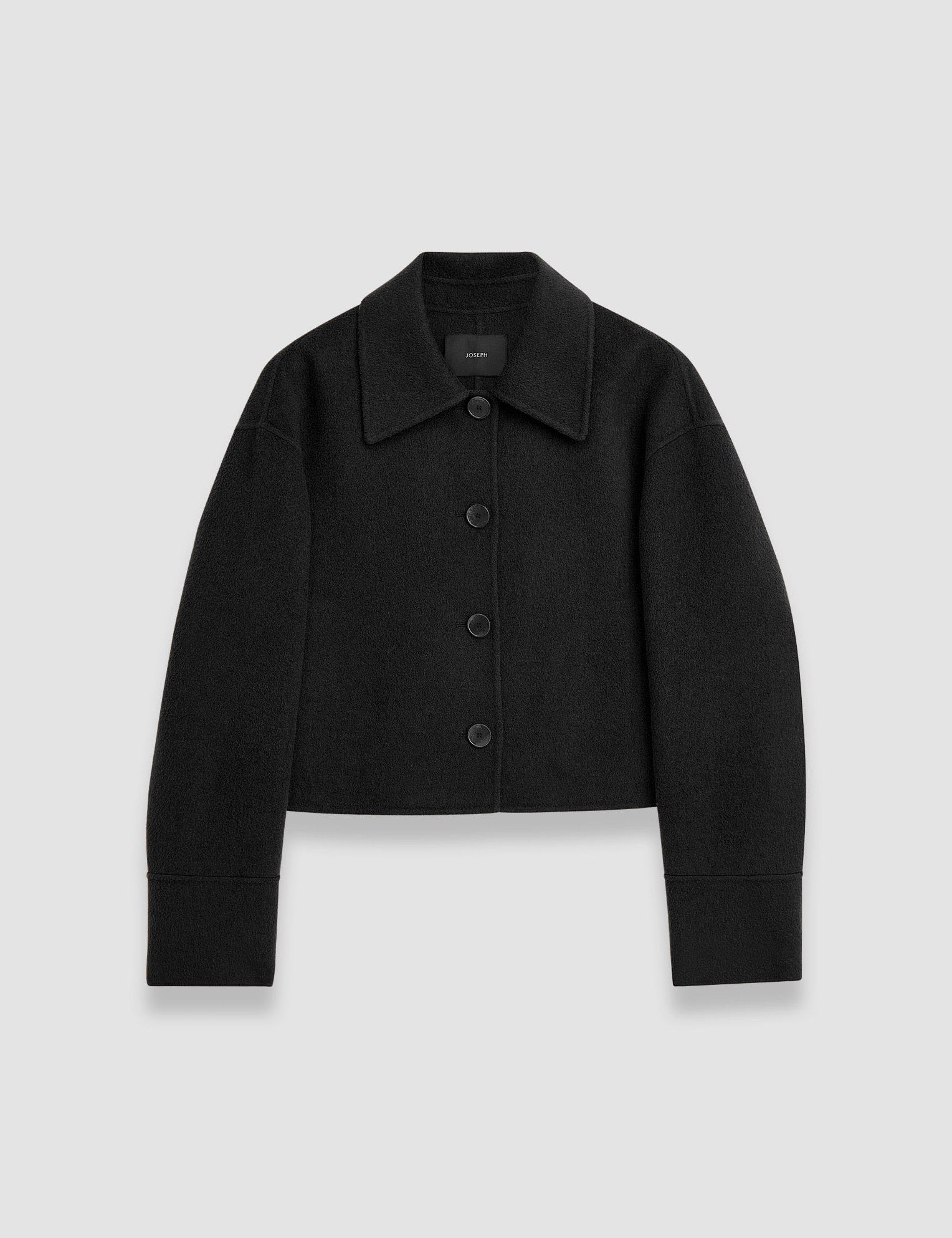 Black Double Face Cashmere Gerrard Jacket - Joseph