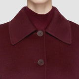 Purple Double Face Cashmere Gerrard Jacket - Joseph