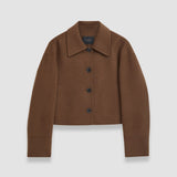 Brown Double Face Cashmere Gerrard Jacket - Joseph