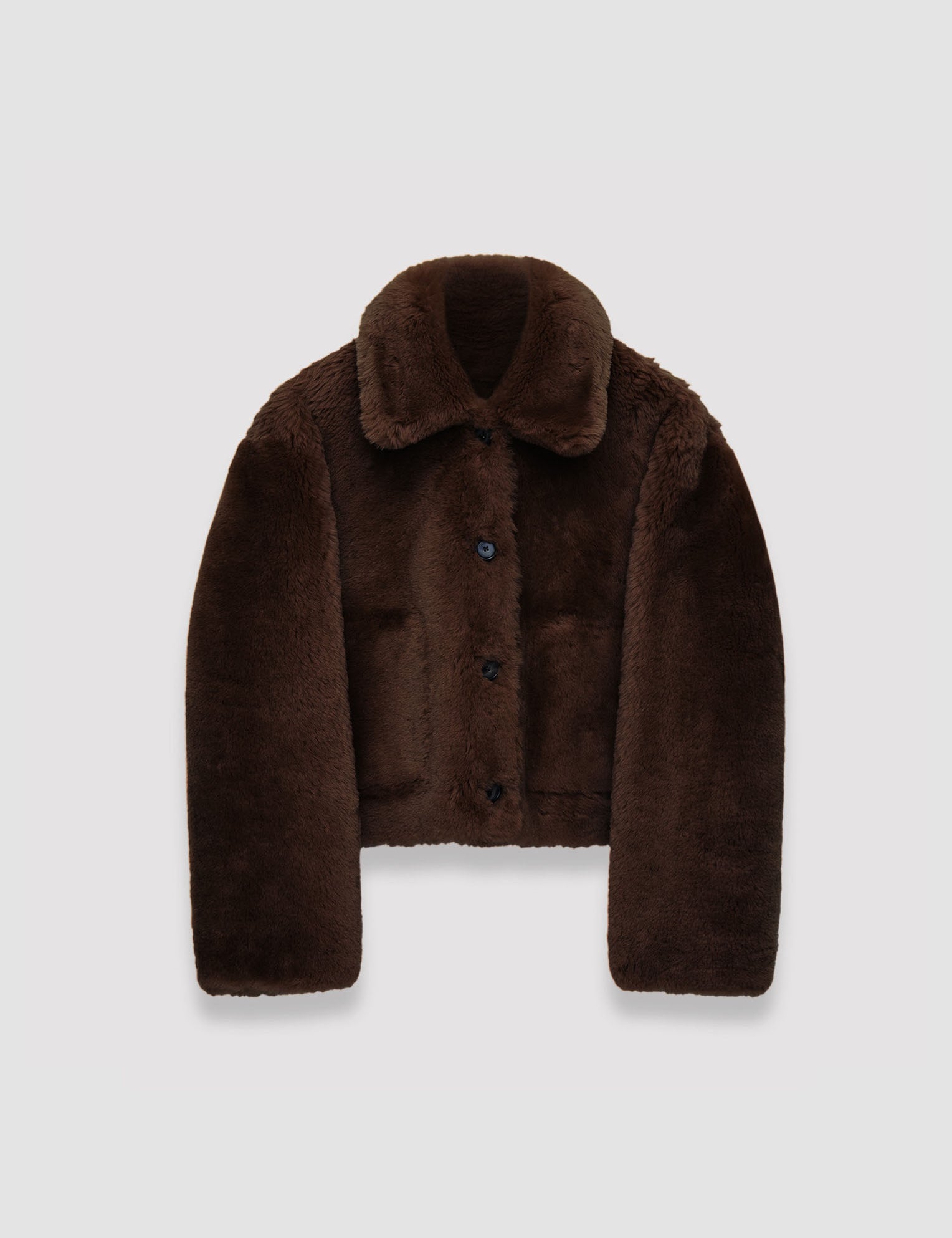 Brown Alloway Reversible Shearling Jacket - Joseph