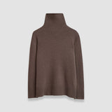 purple Luxe Cashmere High Neck Jumper - Joseph